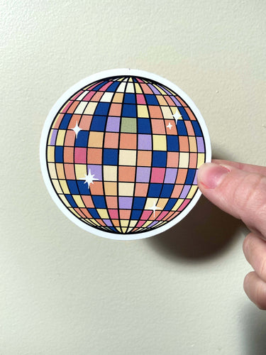 Trendy Disco Ball Sticker